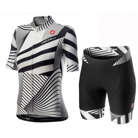 Completo Maglia Ciclismo + Pantaloncino 2020 Castelli Sublime Donna N002